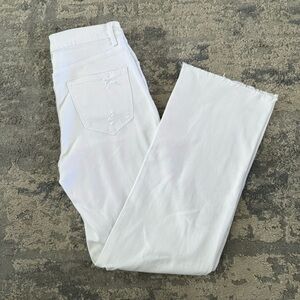 NWT White High Rise Wide Leg Jeans size 9